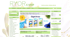 Desktop Screenshot of eshop.ryor.cz